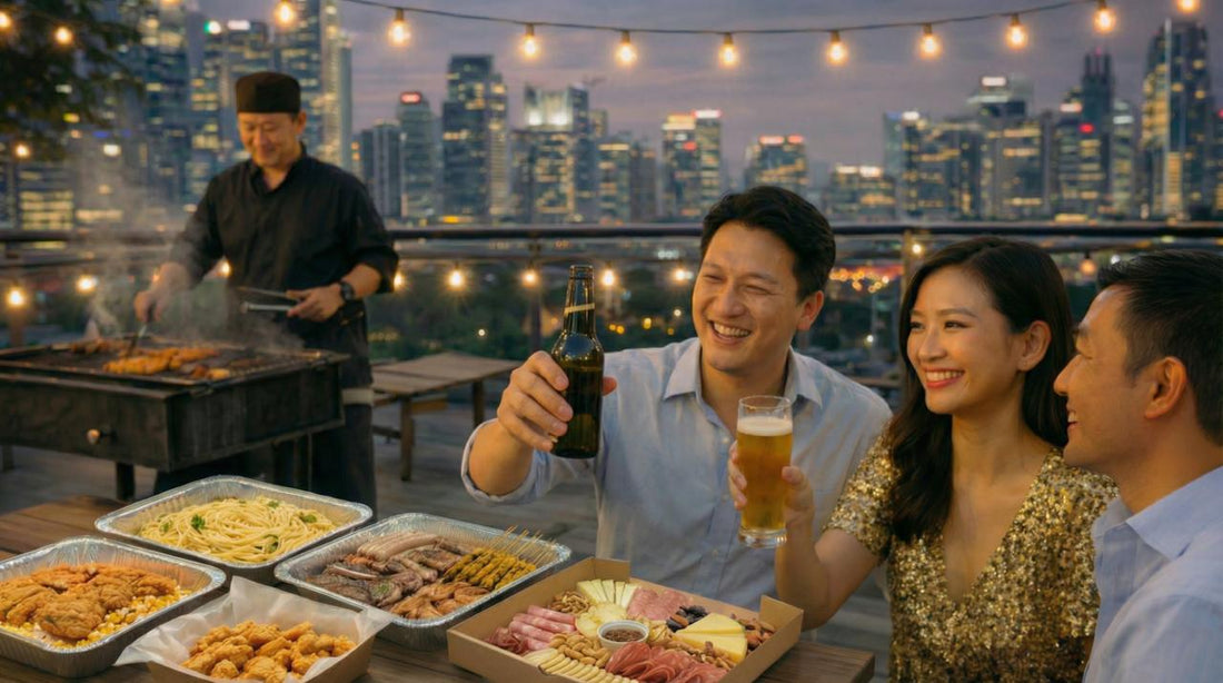 New Year's Celebration Food Ideas in Singapore: BBQ Catering & Chef Services