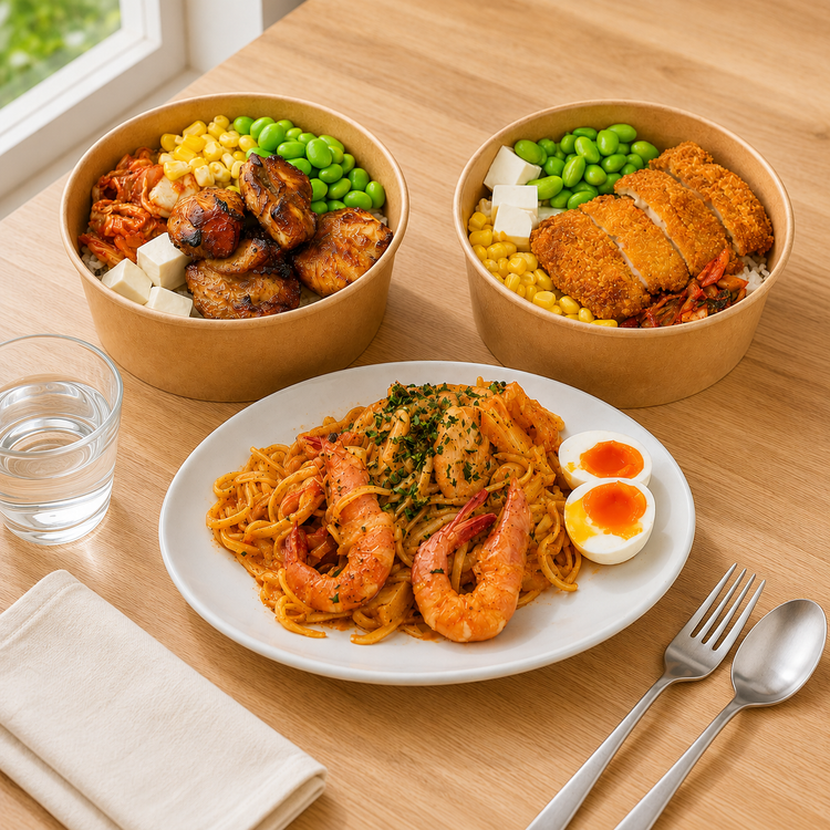 Pastas & Rice Bowls