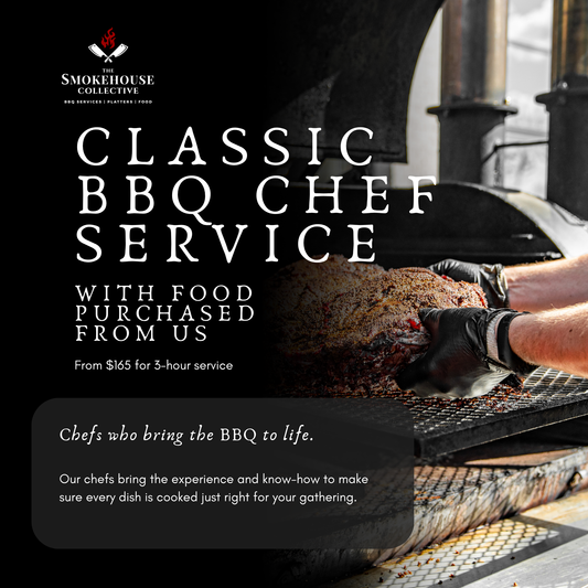 Classic BBQ Chef Service (With Food Purchased From Us)