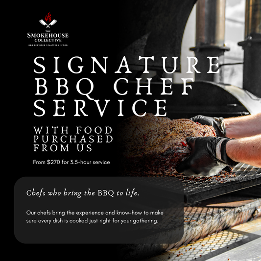 Signature BBQ Chef Service (With Food Purchased From Us)