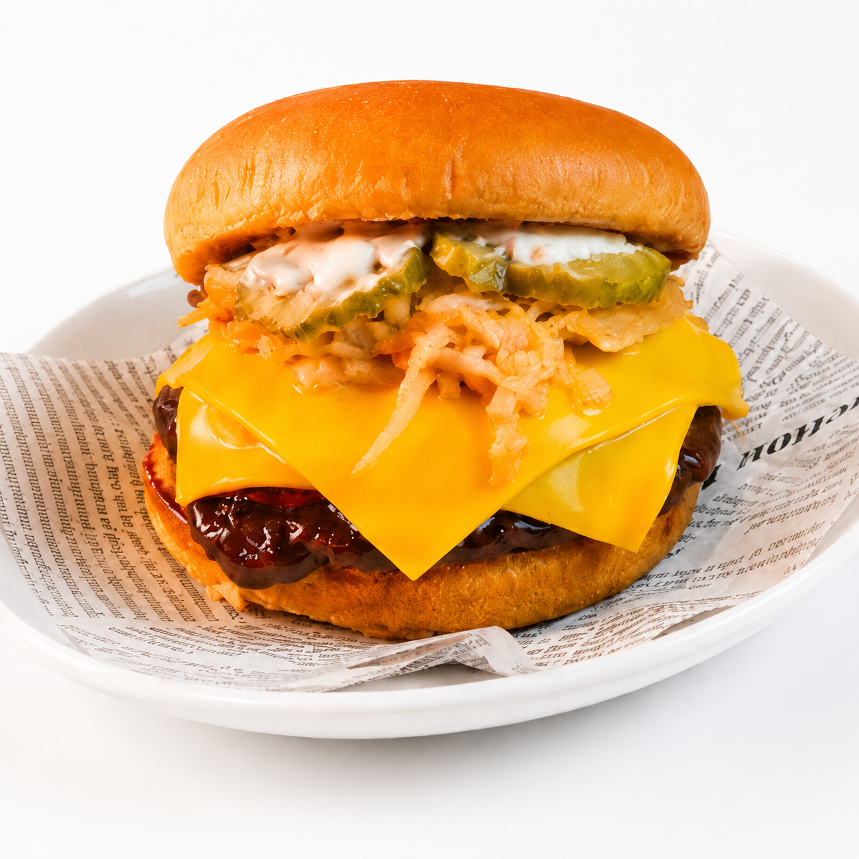 Buldak Fiery Burger