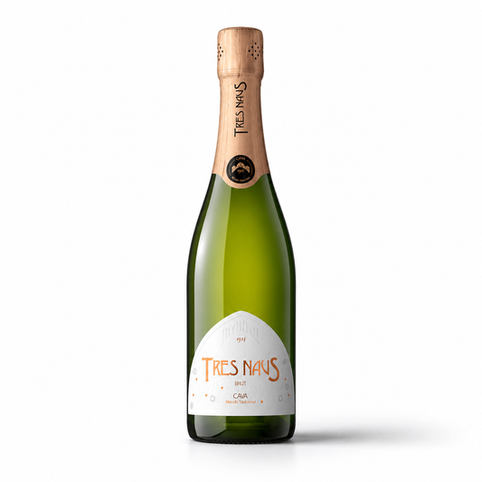 Cellers Domenys Tres Naus Cava Brut Sparkling Wine (750ml)