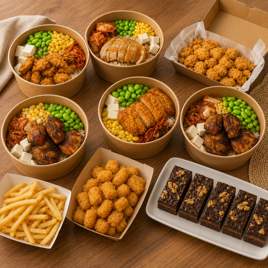 Rice Bowl Sharing Set