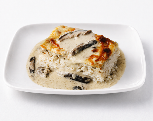 Chicken & Mushroom Baked Rice