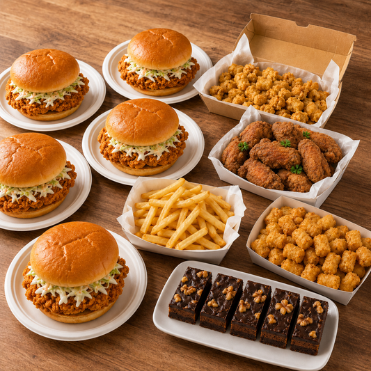 Signature Chicken Burger Party Box