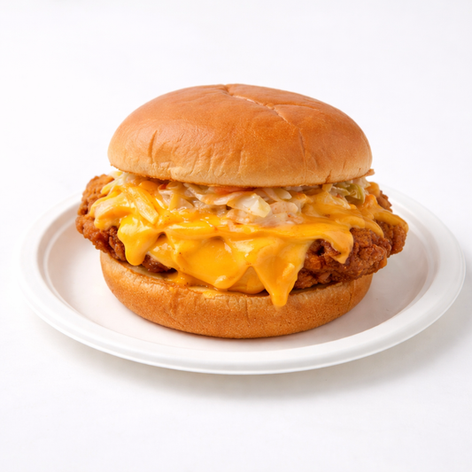 Gangnam Cheese Chicken Burger (Per Piece)