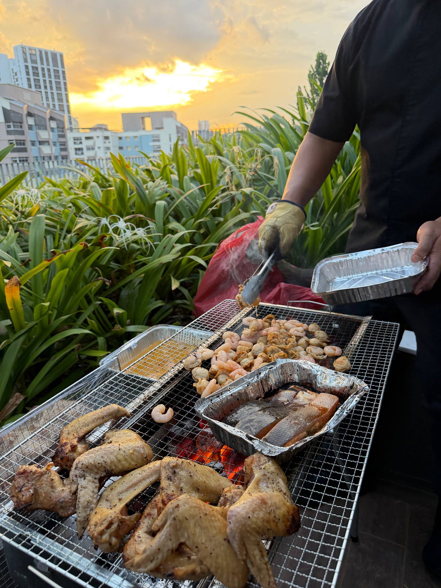 Smokehouse's Classic BBQ Live Station