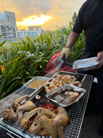 Smokehouse's Classic BBQ Live Station