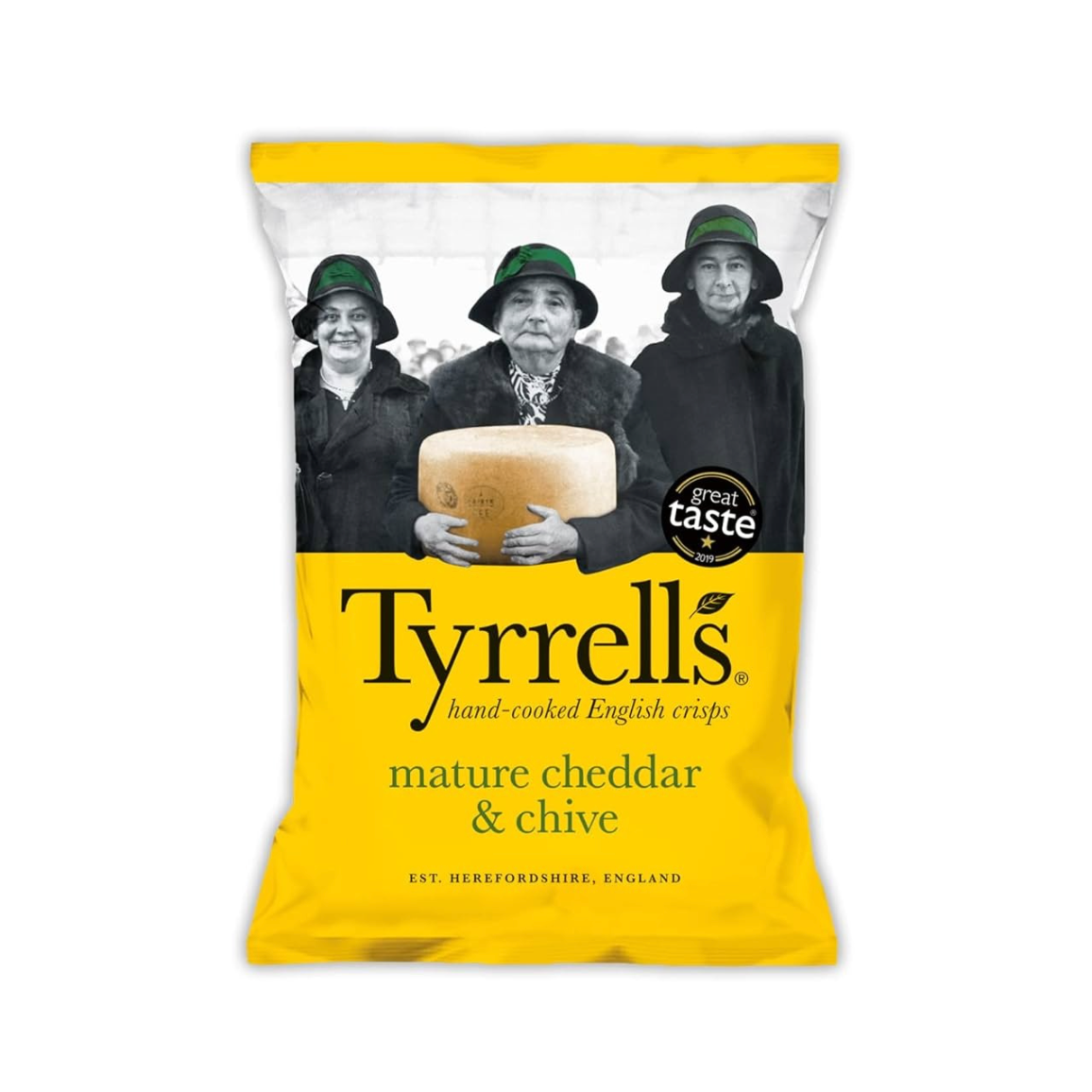 Tyrrell Cheddar and Chives - 40g