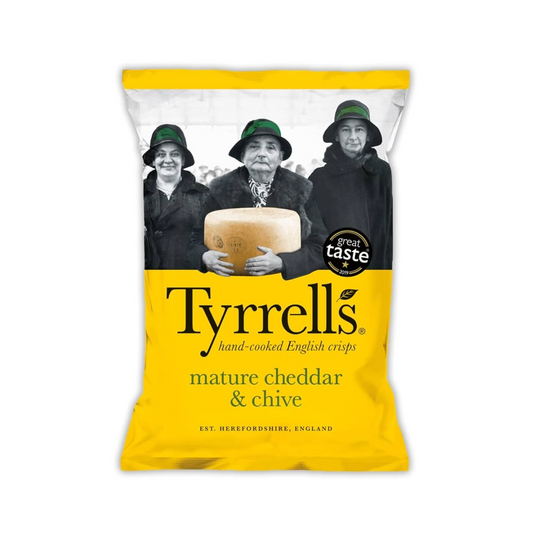 Tyrrell Cheddar and Chives - 40g