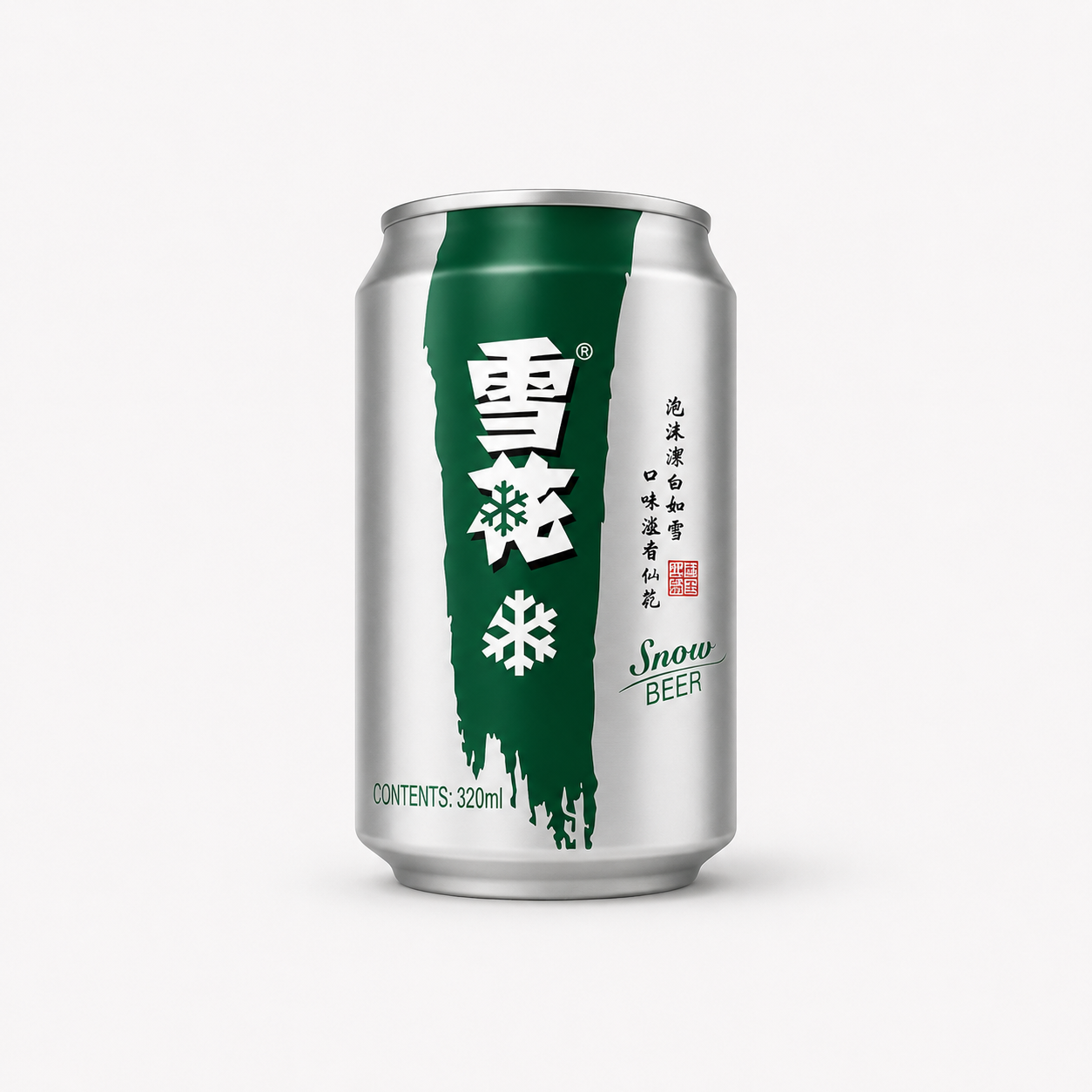 Snow Beer Can (320ml/6 cans)