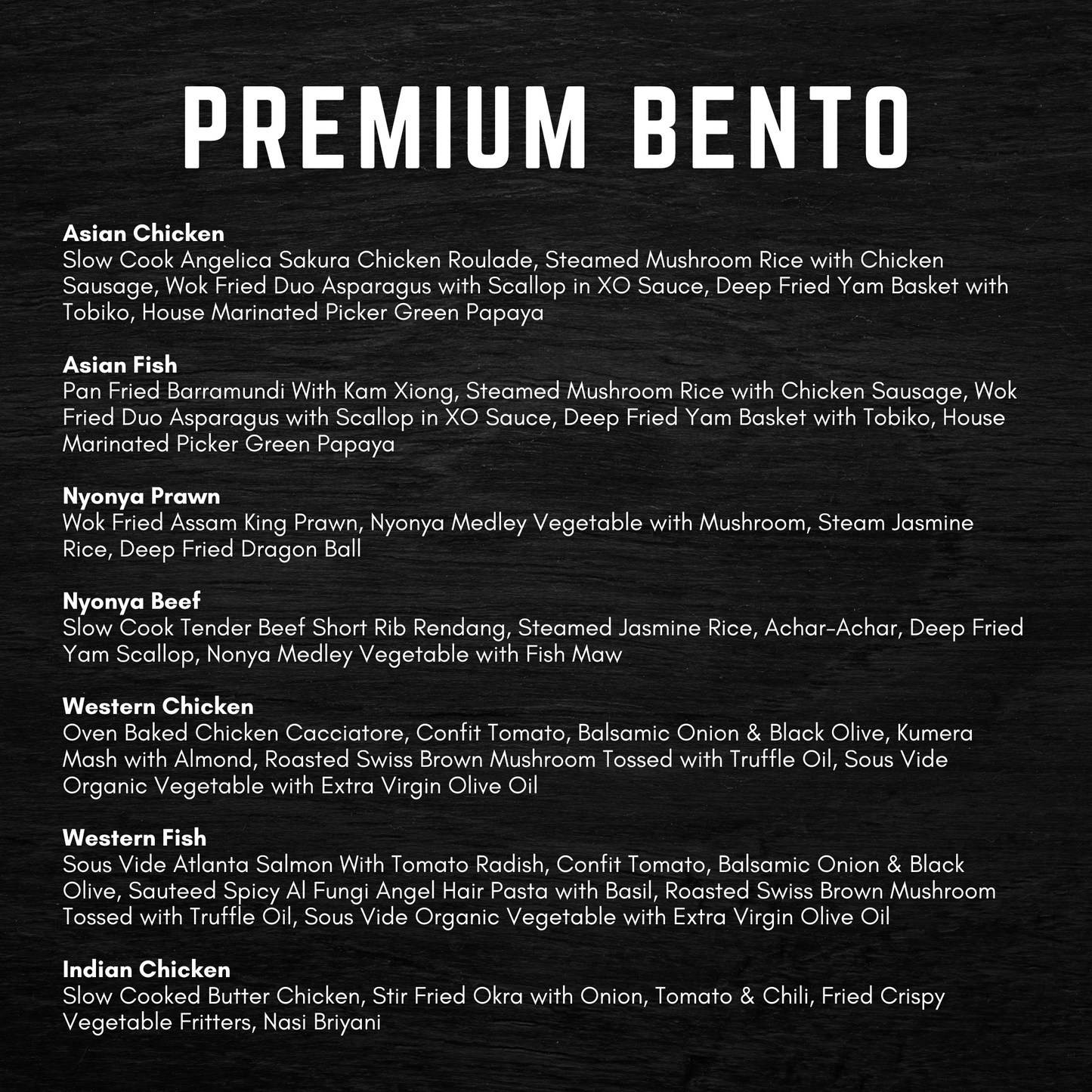 Premium Bento Set